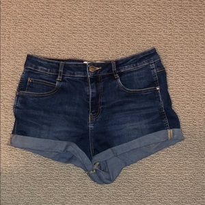 jean shorts